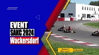 SAKC Wackersdorf 2024  ICHBINSJETZT UNCUT amp EVENTS  Rennen 11 KZ2 Gentlemen Lauf 2  17 Runden [upl. by Yednil]