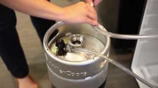 How To Install Your TapRite Ball Lock Easy Keg Conversion Kit [upl. by Ellerihs576]