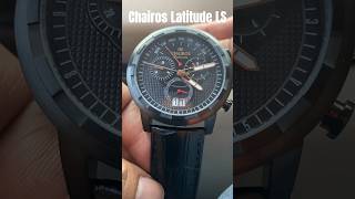 Check out Chairos Latitude LS Leather Strap premium watch in this first look video chairos watch [upl. by Airekat]