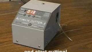 Automatic Wire amp Tubing Cutter  Demonstration Video [upl. by Shayna767]