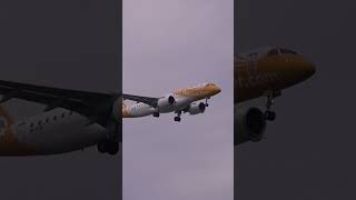 Scoot Embraer E190E2 Koh Samui to Singapore 9VTHB [upl. by Ardnod]