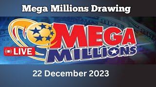 Mega Millions drawing results live Friday 22 December 2023  mega millions drawing live today [upl. by Windy]