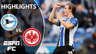 Bielefeld earns draw vs Frankfurt with BRILLIANT late equalizer  Bundesliga Highlights  ESPN FC [upl. by Elatsyrk]