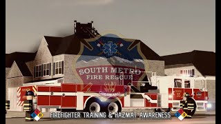 SMFR  Firefighter Training amp Hazmat Awareness [upl. by Hibbs]