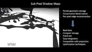 SIGGRAPH 2013 Sub Pixel Shadow Mapping [upl. by Nevet]