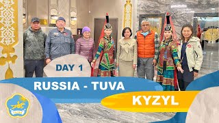 Russia  Tuva Day1 Kyzyl city [upl. by Esined]