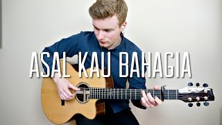 Armada  Asal Kau Bahagia  Fingerstyle Guitar Cover Tabs [upl. by Ramad920]