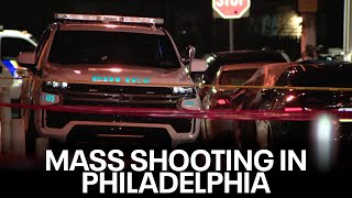 Mass shooting at suspected speakeasy in Philadelphia leaves 2 dead 6 injured [upl. by Loveridge]