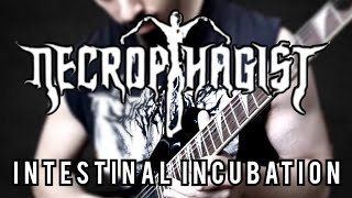 Necrophagist  Intestinal Incubation  Guitar Cover [upl. by Cousin]