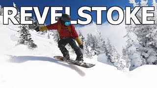 Earning Turns Snowboarding in Revelstoke BC [upl. by Litta]