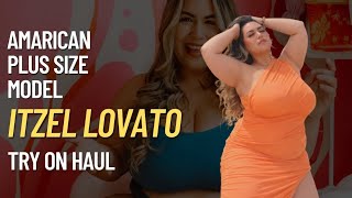 Curvaceous Brazilian Itzel Lovato Biography  Awesome Plus Size Fashion Looks  Curvy Model [upl. by Alue]