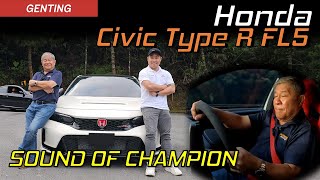 Tuned Honda Civic Type R FL5 350hp 500Nm Genting Hillclimb  Sound of Champion  YS Khong Driving [upl. by Schwartz881]