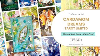 Flip Through Cardamom Dreams Tarot LIMITED – A Whisper of Magic [upl. by Llechtim]