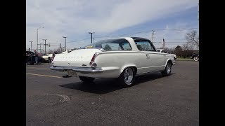 1965 Plymouth Barracuda in Ivory White Paint amp 273 Engine Sound on My Car Story with Lou Costabile [upl. by Ilamad]