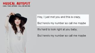 Musical Autopsy Carly Rae Jepsen  Call Me Maybe [upl. by Willyt]