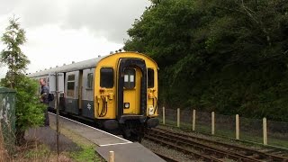 Okehampton Meldon Quarry Shuttle Dartmoor Railway Class 47 828 [upl. by Anirav336]