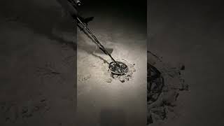 Stone Harbor NJ metal detecting at night oct 20 2024 1133 PM [upl. by Orel]