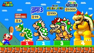 If Mario Can Buy All Bowser Forms in Super Mario Games [upl. by Nosdrahcir]