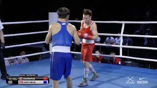 EnkhAmar Kharkhuu MGL vs Lundaa Gantumur MGL World Boxing Cup Ulaanbaatar 2024 QFs 57kg [upl. by Elorac]