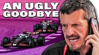 Haas throws Guenther Steiner under the bus [upl. by Nibur809]