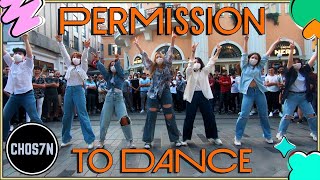 KPOP IN PUBLIC TURKEYONE TAKE BTS 방탄소년단 Permission to Dance Dance Cover by CHOS7N [upl. by Timofei]