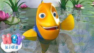 Lindo Pescadito cancion infantil  Canciones para niños pequeños  HeyKids Español [upl. by Iztim]