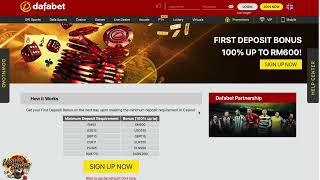 DafaBet  review of Asian online casino  Bonus up to 140  How to play games [upl. by Roots]