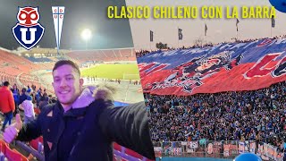 ASI se VIVE un CLASICO CHILENO con LOS DE ABAJO  U DE CHILE VS U CATOLICA  ESTADIO NACIONAL [upl. by Annie]