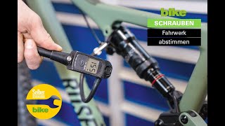 MTBFahrwerk einstellen  Anleitung zum perfekten Setup von Federgabel und Dämpfer am Mountainbike [upl. by Elraet277]