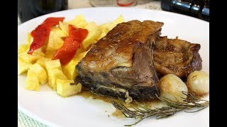 Cordero asado en cazuela muy fácil Receta de mi abuela [upl. by Llehsem771]