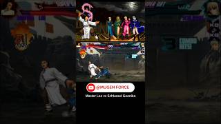 Master Lee vs Goeniko  Beautiful Ultimate Moves mugen kofmugen mai goeniko wind [upl. by Nosnorb]