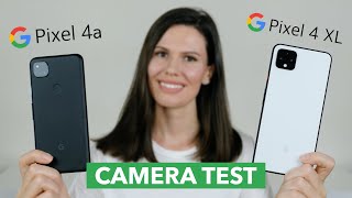 Pixel 4a vs Pixel 4XL  Camera Comparison [upl. by Aryas]