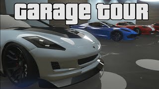 GTA 5  My Garage Tour 2021 Over 250 Custom Cars [upl. by Pisarik]