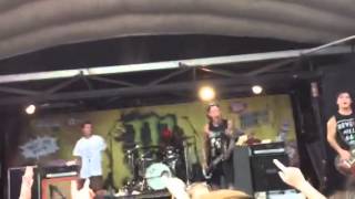 The Amity Affliction  Open Letter Orlando Warped Tour [upl. by Auoz]