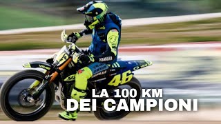 Amazing 9th edition of The La 100 km Dei Campioni at Valentino Rossis Ranch Tavullia [upl. by Carlos]