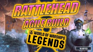 Agile Rattlehead World of Warships Legends [upl. by Franciskus]