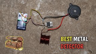 homemade very good and powerful quality gold and metal detector app your home [upl. by Ahsahtan]