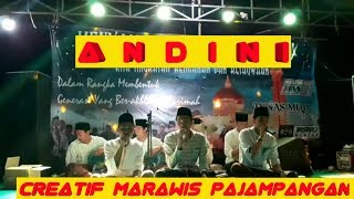 Qomarun sidnan nabi MarawisAndini livecitaritihujung genteng [upl. by Nihs]