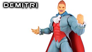 Storm Collectibles DEMITRI MAXIMOFF Darkstalkers Capcom Action Figure Review [upl. by Ifen]