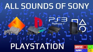 ALL SOUNDS OF SONY PLAYSTATION [upl. by Llehcear425]