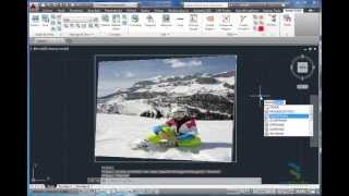 AutoCAD  3 methods for aligning images [upl. by Mcnamee]