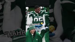 Quinnen Williams Has the BEST LAUGH in the NFL 🤣🍿 nfl shorts [upl. by Bahe568]