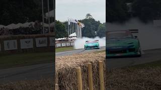 James Deane’s 4 Rotor Mazda RX7 Drifting At goodwoodfestivalofspeed 2024 [upl. by Orlan]