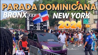 Gran Parada Dominicana Del BRONX 2024 [upl. by Forcier]