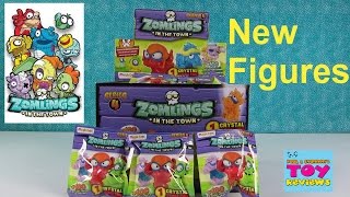 Zomlings Series 4 In The Town Full Box Opening Toy Review  PSToyReviews [upl. by Kreis]