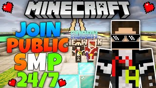 Join Best Survival SMP For java and Mcpe  121 Minecraft SMP Server  IN HINDI [upl. by Rhoda]