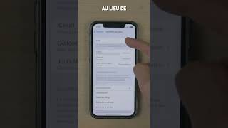 Optimiser la batterie de son iPhone en désactivant les pushs des mails Shorts iPhone iPhoneTricks [upl. by Emmett37]
