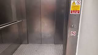 Door Failure on camera 2015 Kone Monospace Lifts at Friars Walk Shopping Centre in Newport [upl. by Beisel]