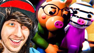 NEW ROBLOX PIGGY MOVIE REACTION [upl. by Akyre]