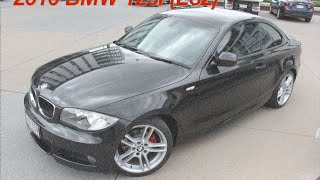 Review 2010 BMW 125i E82 Coupe M Sport Pack MY10 [upl. by Madge]